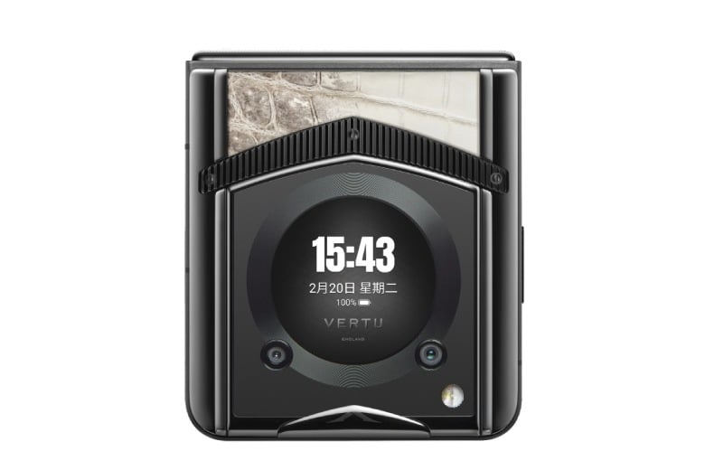 IRONFLIP - Smartphone gập mới của Vertu