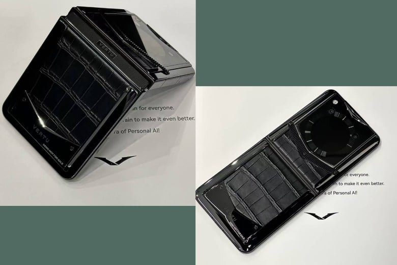 IRONFLIP - Smartphone gập mới của Vertu