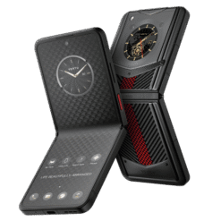 Vertu Ironflip Basic Blc/bls Carbon Texture Auspicious Phoenix Bes Fee