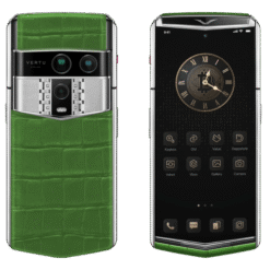 Vertu Agent Q Silver Advanced Set Bamboo Green Alli 1TB