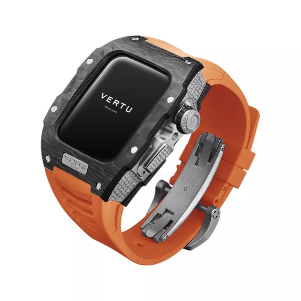 Vertu Watch Black Diamond Orange Didongviet 6a824f4cd4f0421db992ad08e8e465ca