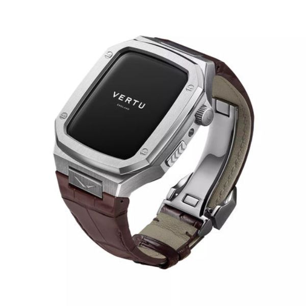 Vertu Watch Stainless Steel Brown Alligator Didongviet Fc526b3dfce04b17a35ed535e9b29613