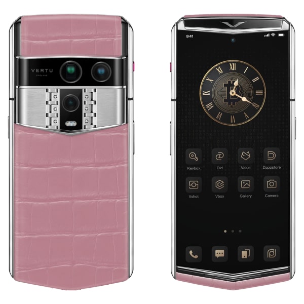 Vertu Agent Q Silver Advanced Set Sakura Pink Alli 1tb 44ba415fbb51458a9b3b9e47f50b4860