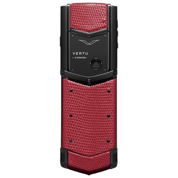 Vertu Signature V   Pure Black Lizard Red Back 900 D624848bcf7645ed8edbe27d8aa20002